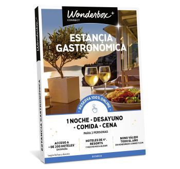 Cofre Regalo Estancia Gastronómica - 1 Noche Para 2 | Wonderbox Connect Cofre Regalo Estancia Gastronómica - 1 Noche Para 2 | Wonderbox Connect