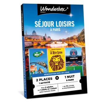 Coffret Cadeau - Séjour Multi-Activités à Paris | Wonderbox Connect Coffret Cadeau - Séjour Multi-Activités à Paris | Wonderbox Connect