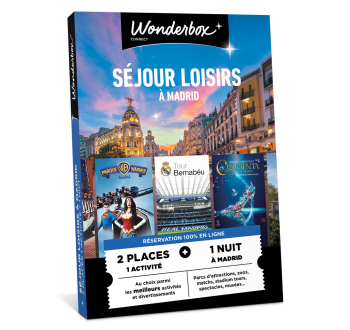 Coffret Cadeau - Séjour Multi-Activités à Madrid | Wonderbox Connect