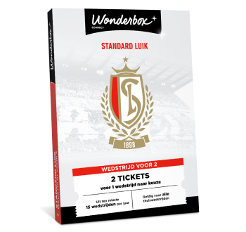 Geschenkdoos Standard de Liège Classic - Wedstrijdtickets voor Twee | Wonderbox Connect Geschenkdoos Standard de Liège Classic - Wedstrijdtickets voor Twee | Wonderbox Connect