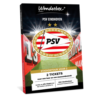 Geschenkdoos PSV Stadion & Museum Tour - Ontdek de Geschiedenis | Wonderbox Connect Geschenkdoos PSV Stadion & Museum Tour - Ontdek de Geschiedenis | Wonderbox Connect