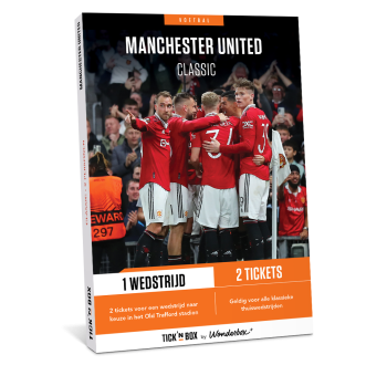 Geschenkdoos Manchester United Classic - Wedstrijd & Beleving | Wonderbox Connect Geschenkdoos Manchester United Classic - Wedstrijd & Beleving | Wonderbox Connect