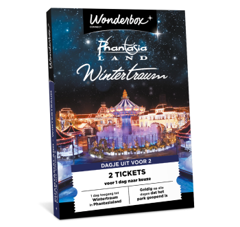 Geschenkdoos Phantasialand Wintertraum Ticket - Magische Winterdag | Wonderbox Connect Geschenkdoos Phantasialand Wintertraum Ticket - Magische Winterdag | Wonderbox Connect