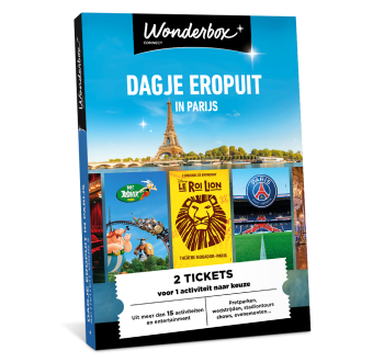 Geschenkdoos Multi-activiteiten in Parijs - Ontdek de Stad | Wonderbox Connect Geschenkdoos Multi-activiteiten in Parijs - Ontdek de Stad | Wonderbox Connect