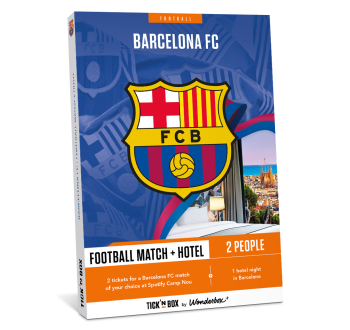 FC Barcelona Match Stay Gift Box | Wonderbox Connect