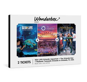 Combo Merlin Orlando SEA Life + Orlando Eye + Madame Tussauds Orlando Combo Merlin Orlando SEA Life + Orlando Eye + Madame Tussauds Orlando