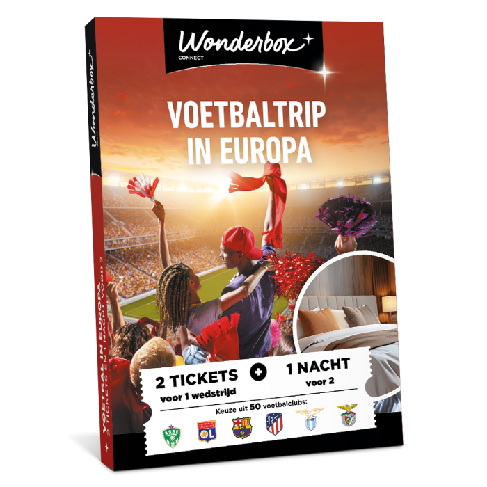 Voetbaltrip in Europa main product photo