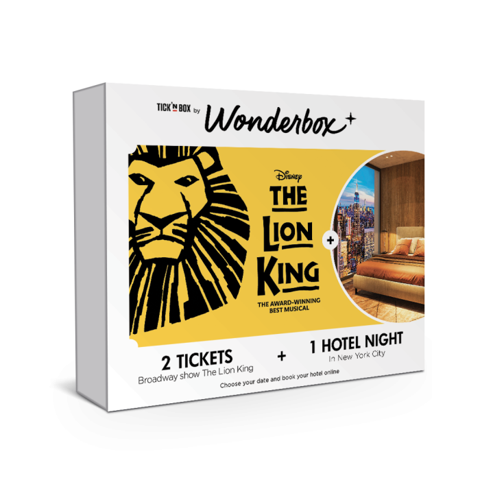 The Lion King Broadway Stay main product photo